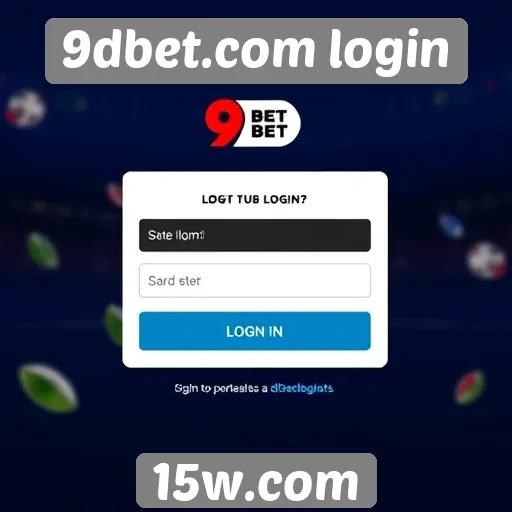Acesso fácil e rápido ao 9dbet.com login